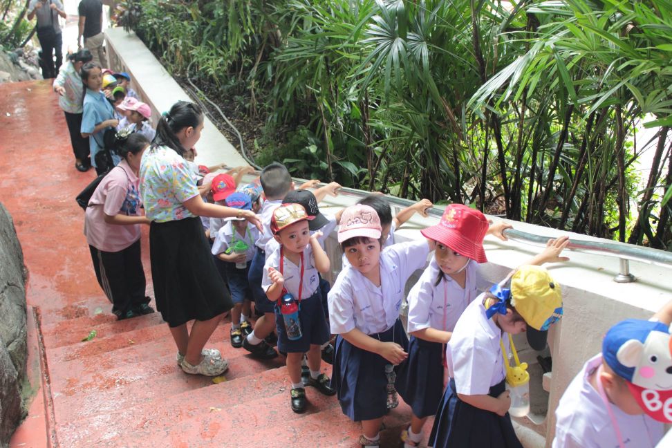 ทัศนศึกษาวัดสระเกศราชวรมหาวิหาร นักเรียนระดับชั้นปฐมวัยปีที่ 1