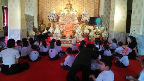 ทัศนศึกษาที่วัดสระเกศ ภูเขาทอง